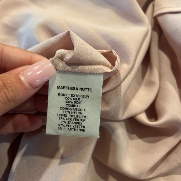 MARCHESA NOTTE Beaded Bodice Cocktail/Prom/Formal Dress - Picture 6 of 7